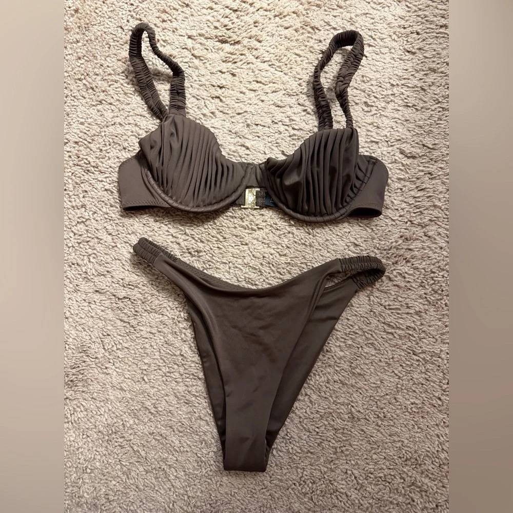 NWOT Palm Swimwear Flavia Bikini Set - Picture 2 of 6